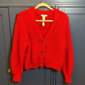 H&M Rib-Knit Cardigan